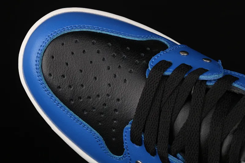 All categories Air Jordan Jordan series basketball shoes Air Jordan 1 High Z version Air Jordan 1 Zoom Comfort SE "Hyper Royal" AJ1 Joe 1 metal rivets black and blue CZ1360-401
